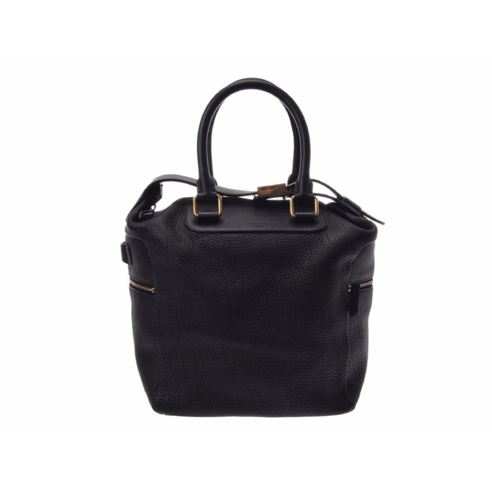 Celine handbag leather black